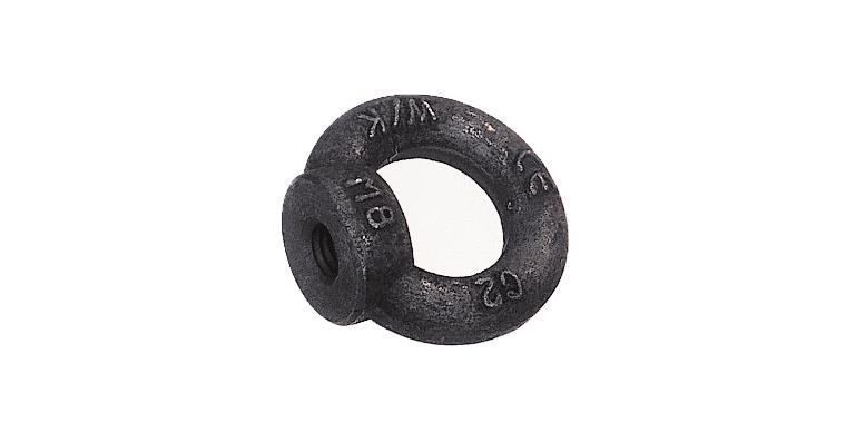 Ring nut similar to DIN 582 C15, zinc plated, M24