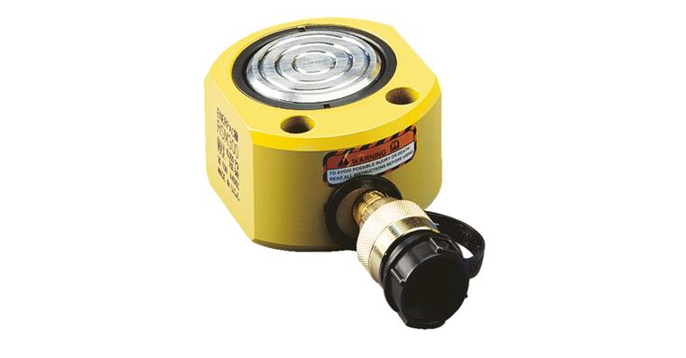 Short-stroke cylinder 45 t single-acting max. 700 bar type RSM-500