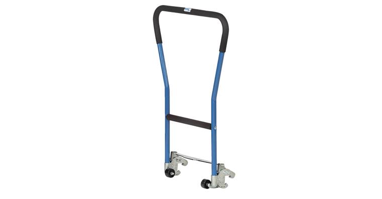 Einklink-Rohrschiebebügel für Paletten-Fahrgestelle Nr. 81708 201-302 RAL 5007