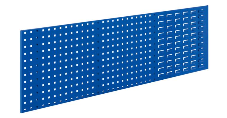 RasterPlan Kombinationsplatte unbestückt RAL 7035 lichtgrau 450x1500 mm