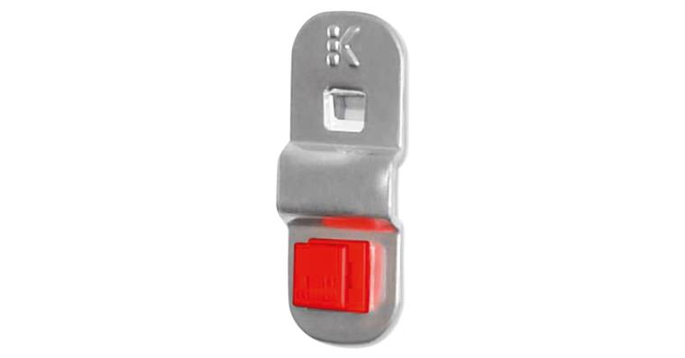 Base plate small for individual solutions aluminium-coloured