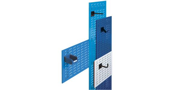 Schlitzplatten Stahlblech 1000 x 450 RAL 5010 enzianblau