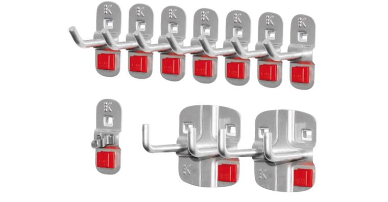 1082483101 Werkzeughalter-Sortiment ABAX® 10-teilig alufarben