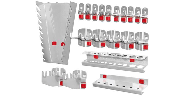 Werkzeughalter-Sortiment ABAX® 20-teilig anthrazit