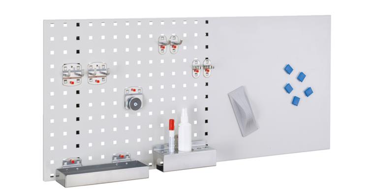 RasterPlan LogoChart Lager Set 1 1000x450mm RAL7035