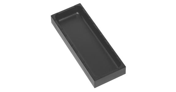 Uni-Box ABS-Kunststoff schwarz HxBxT 24x72x192 mm