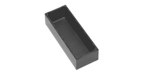 Uni-Box ABS-Kunststoff schwarz HxBxT 48x96x336 mm