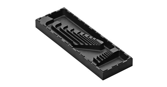 Werkzeugaufnahme ABS Inbusschlüsselbox SW 1,5-10 24x96x288 mm