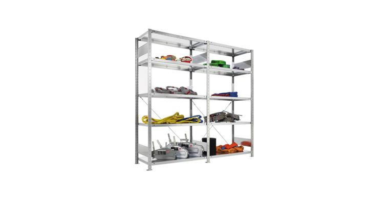 Boltless rack additional shelf RAL7035 1000x600 mm height 40 mm