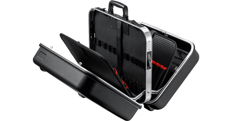 Werkzeugkoffer BIG Twin 520x300x410mm 7,8kg aus ABS-Material schwarz