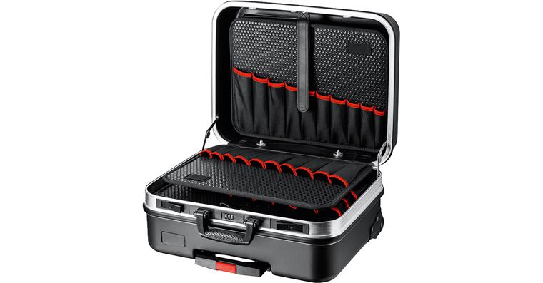 Tool roller case Basic Move 515x280x430 mm made of ABS material, black
