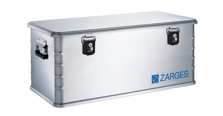 Light metal transport and storage container 800x400x330 mm
