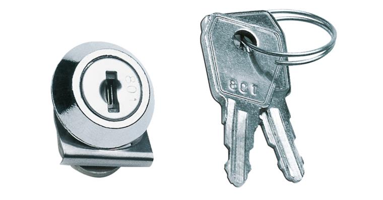 Cylinder lock set for Zarges container cat. no. 86615-86618 from autumn 2008