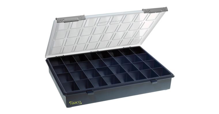 Assortment box Assorter 4-32 338x57x260 mm, 32 equal-sized compartments