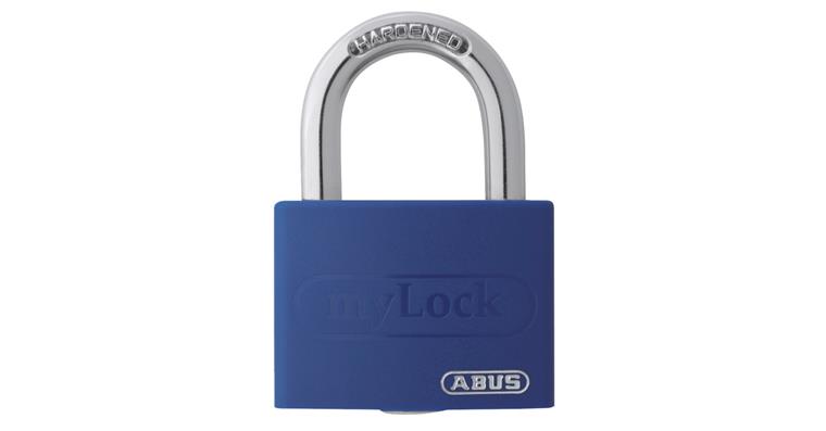 1086930104 Vorhangschlösser my Lock Bügel-Ø 6,5 mm blau 43x18x61,5 mm