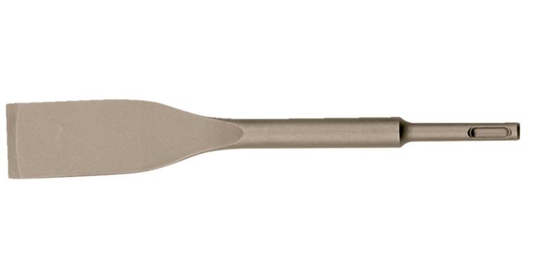 Spatmeißel extra lang mit SDS-plus-Aufnahme L=250mm B=40mm in Vergütungsstahl