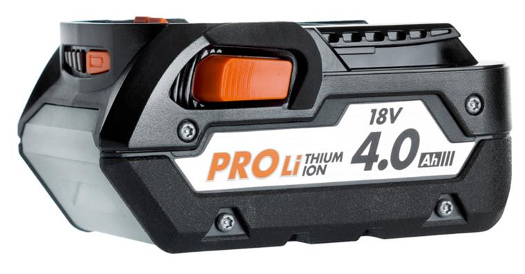 PRO Li-ion L 1840 R replacement battery 18.0 V/4.0 Ah for cat. no. 90251 102-103