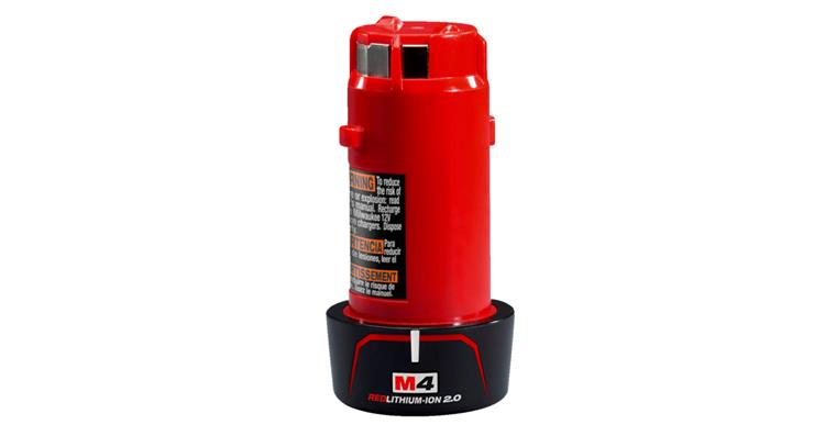 RED Li-ion M 4 B2 replacement battery 4.0 V/2.0 Ah