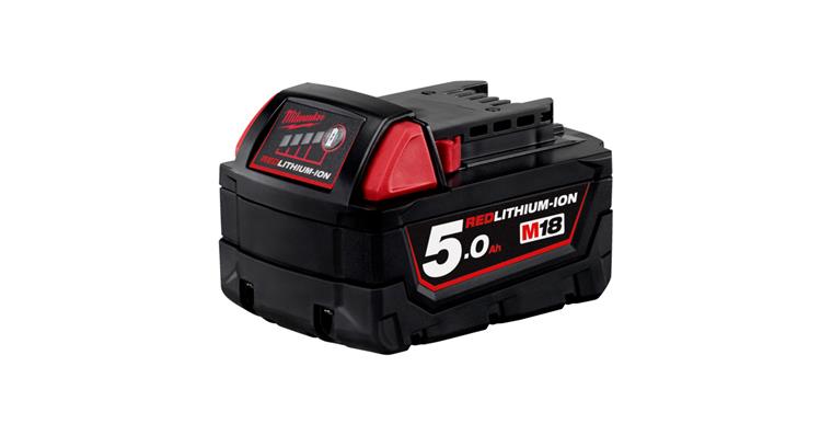 RED Li-ion M 18 B5 replacement battery 18.0 V/5.0 Ah
