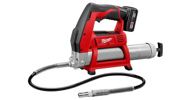 Akku-Fettpresse Red M12 GG 12,0 V/4,0 Ah in einer Transporttasche