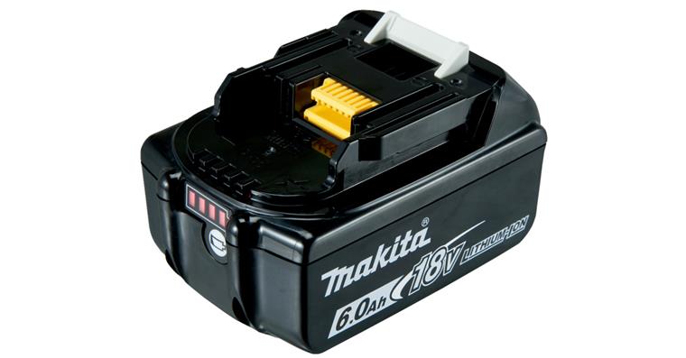 Li-ion BL 1860B replacement rechargeable battery 18 V 6 Ah with capacity display