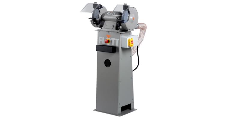 1092363001 Bench grinder TS 200 SDP w. stand, emergency stop, brake, rot. speed 2,550 rpm