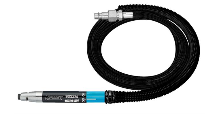 Pneumatic micro die grinder 9032 M air consumption 75 l/min length 132 mm