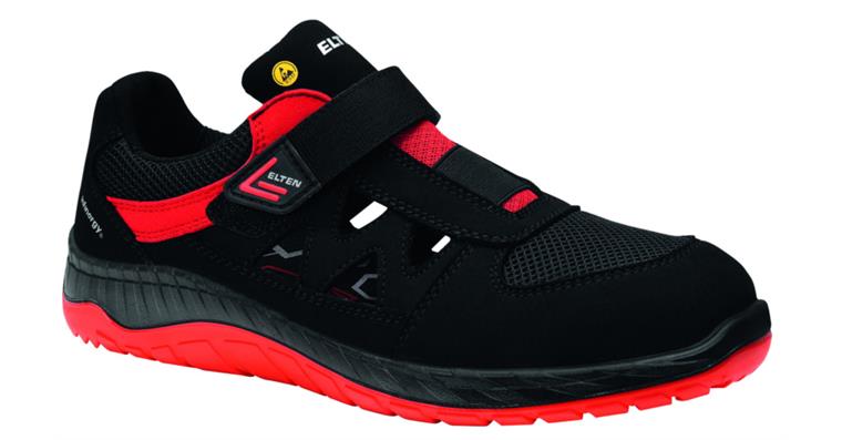 Safety sandals Lonny Red Easy S1P ESD size 41