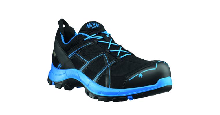 Sicherheits-Halbschuh Black Eagle® 40.1 black-blue Low S3 ESD Gr.47 (UK 12)