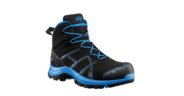 Safety boot Black Eagle® 40.1 black-blue Mid S3 ESD size 40 (UK 6.5)
