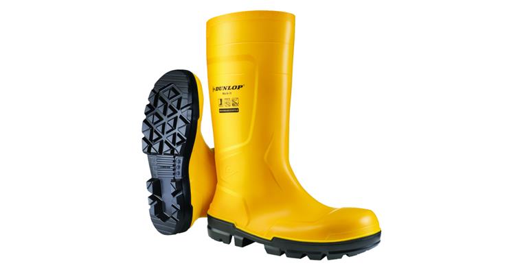 PVC safety boots yellow S5 size 41