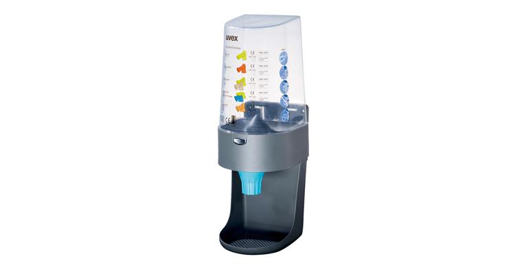 1093009345 Ear plug dispenser one2click empty suitable for wall mounting
