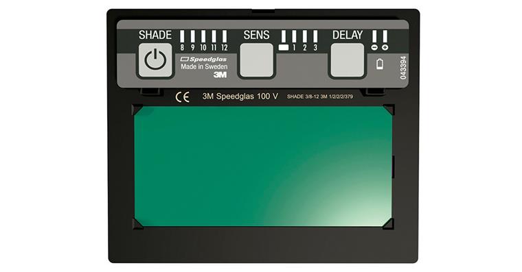 Automatikschweißfilter Speedglas™ 100 V Sichtfeldbreite x -höhe 93x44 mm