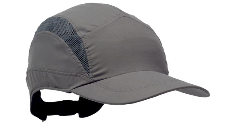 Bump cap First Base 3 Classic standard peak size 52-65 cm grey