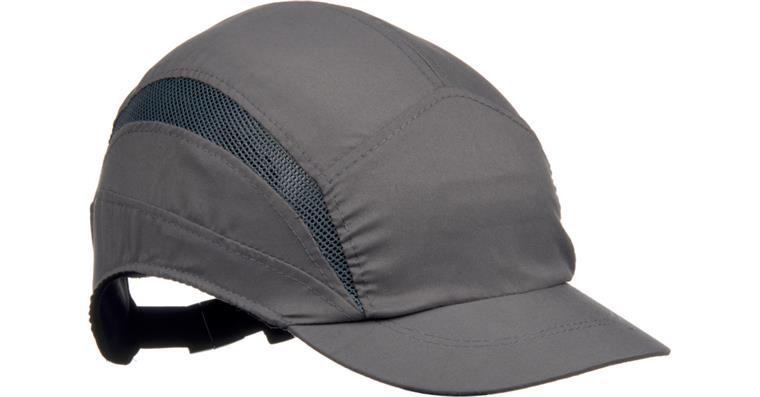 Anstoßkappe First Base 3 Classic Kurzschild Gr. 52-65cm Grau