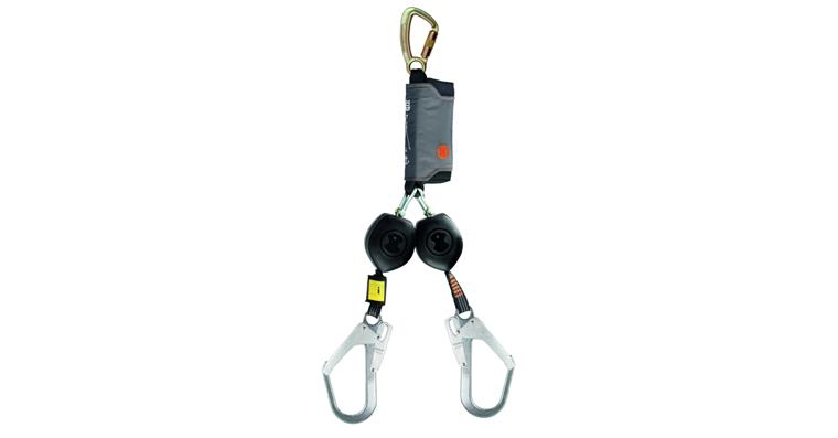 Fall arrester Peanut Y 2.5 m edge-tested