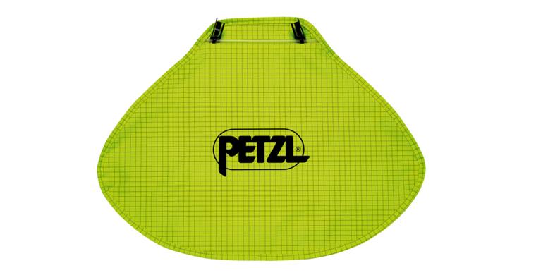 Neck protection bright yellow for Petzl Vertex® and Strato® hard hats