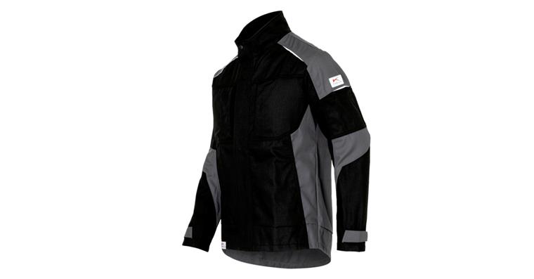Jacket ACTIVIQ cotton+ black/anthracite size XXL
