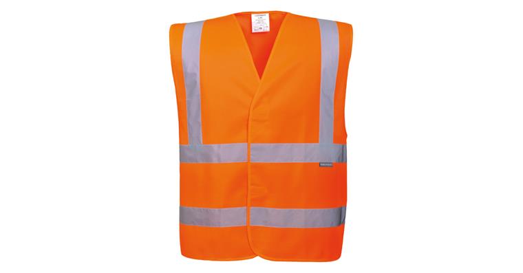 Hi-vis vest C470 orange class 2 size XXL/3XL