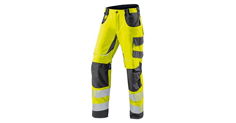 Warnschutz-Sommerhose REFLECTIQ gelb/anthrazit Gr.46