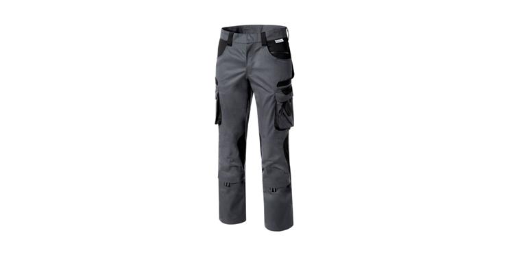 Damen-Bundhose Tools grau/schwarz Gr.48