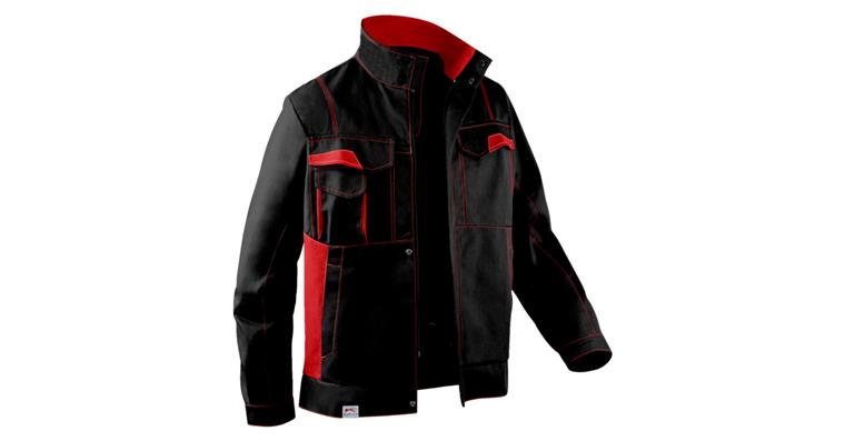 Jacket IMAGE DRESS new design black/medium red size 48