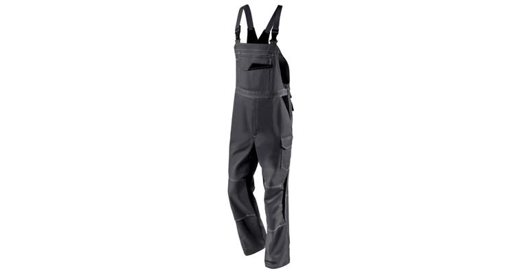 Latzhose IMAGE DRESS new design anthrazit/schwarz Gr.52
