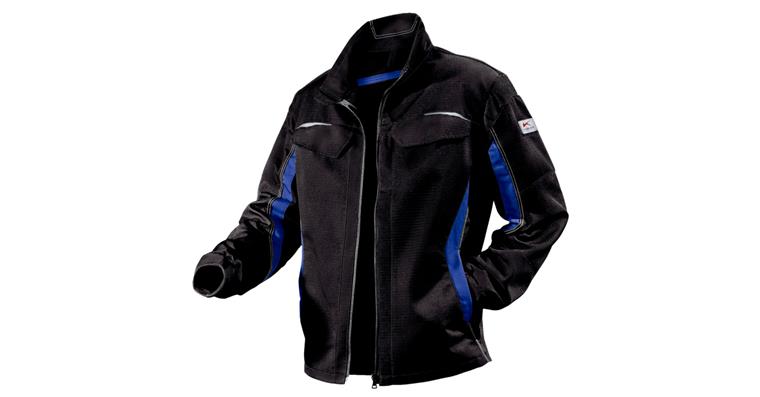 Jacket PULSSCHLAG black/cornflower blue size 54