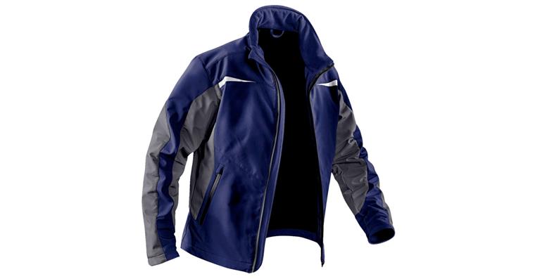 Softshell jacket Light dark blue/anthracite size S