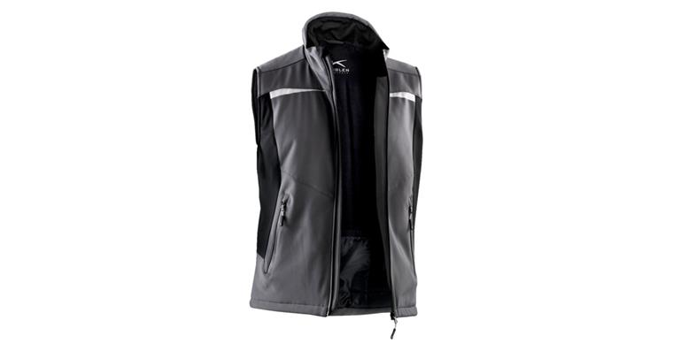 1093034604 Softshell-Weste anthrazit/schwarz Gr.XXL
