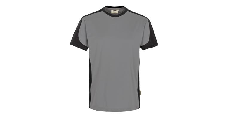T-Shirt Contrast Mikralinar® titan/anthrazit Gr.4XL