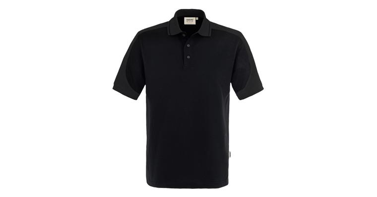 Polo shirt Contrast Mikralinar® black/anthracite size S
