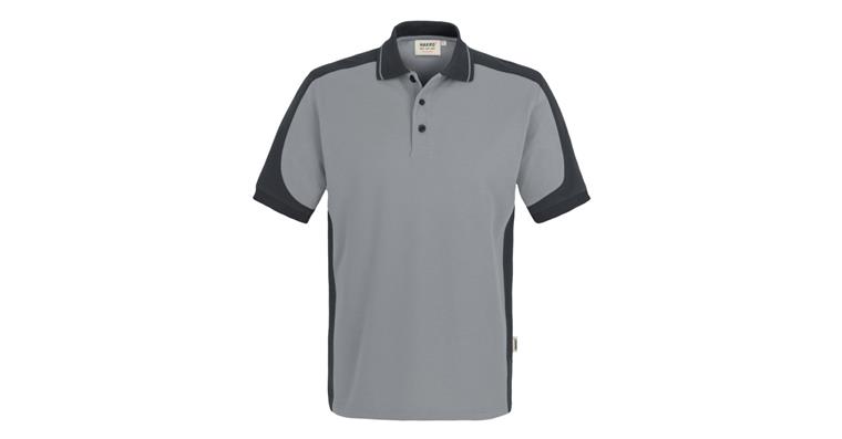 Polo shirt Contrast Mikralinar® titanium/anthracite size 3XL