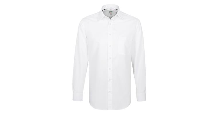 Long-sleeved shirt Business white size XXL